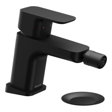 Ravak X070155 - Bidetmengkraan + waste FREE zwart