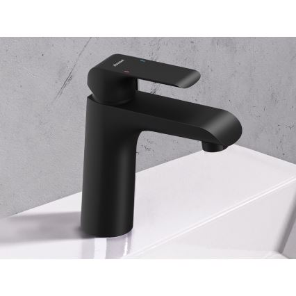 Ravak X070173 - Wastafelkraan FLAT 15,1 cm mat zwart