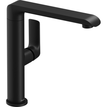 Ravak X070174 - Wastafel-/keukenkraan FLAT 26,2 cm mat zwart