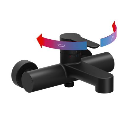 Ravak X070185 - Badmengkraan PURI, zwart