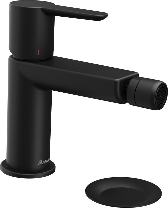 Ravak X070189 - Bidetkraan + afvoer PURI zwart