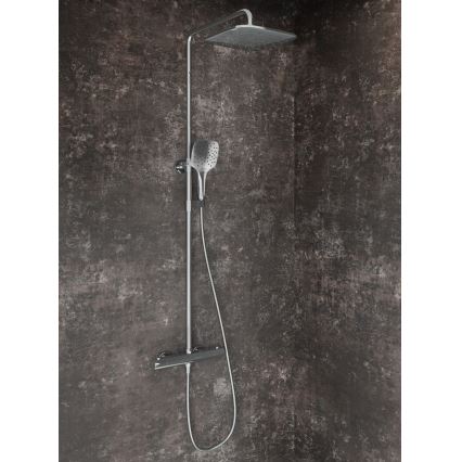 Ravak X070442 - Doucheset met thermostaatkraan FLAT glanzend chroom