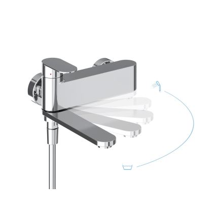 Ravak X070451 - Badmengkraan CHROME glanzend chroom