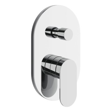 Ravak X070454 - Inbouwmengkraan voor douche CHROME, glanzend chroom