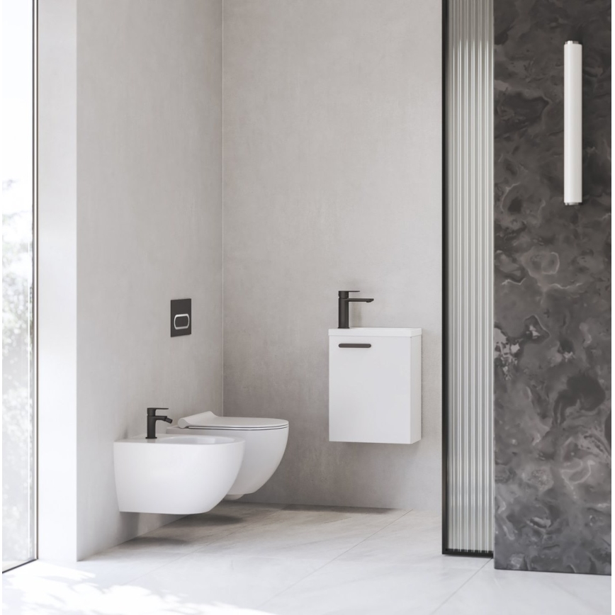 Ravak X070458 - Wastafelkraan CHROME 17,7 cm zwart