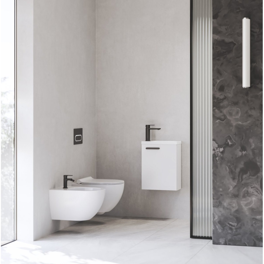 Ravak X070460 - Wastafelmengkraan CHROME 17,7 cm zwart