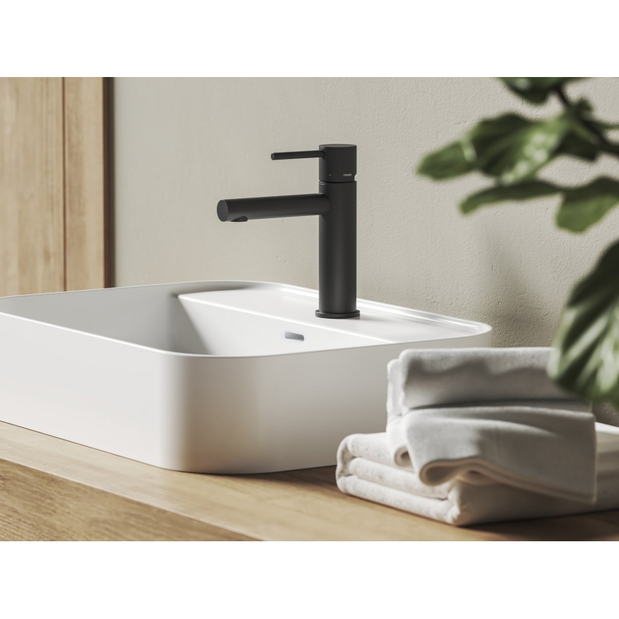 Ravak X070648 - Wastafelkraan NOX 19 cm mat zwart