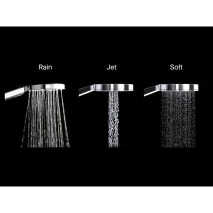 Ravak X07P177 - Doucheset in glanzend chroom