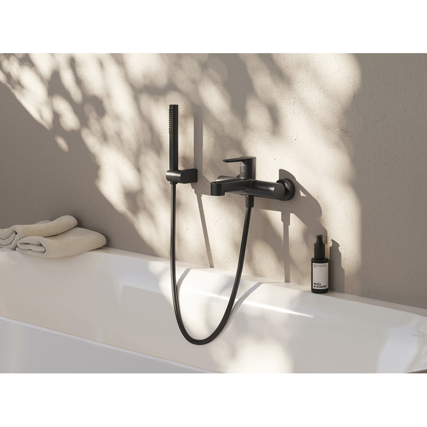 Ravak X07P568 - Kunststof doucheslang 150 cm zwart