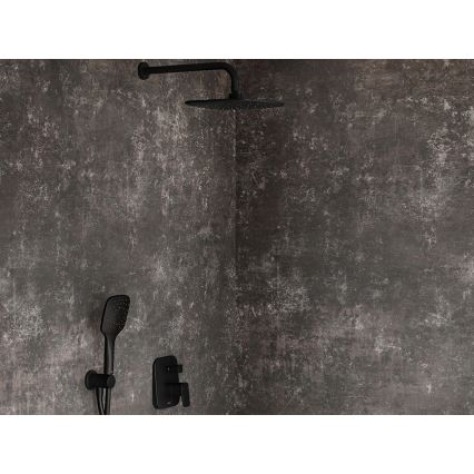 Ravak X07P569 - Zwarte handdouche met knop