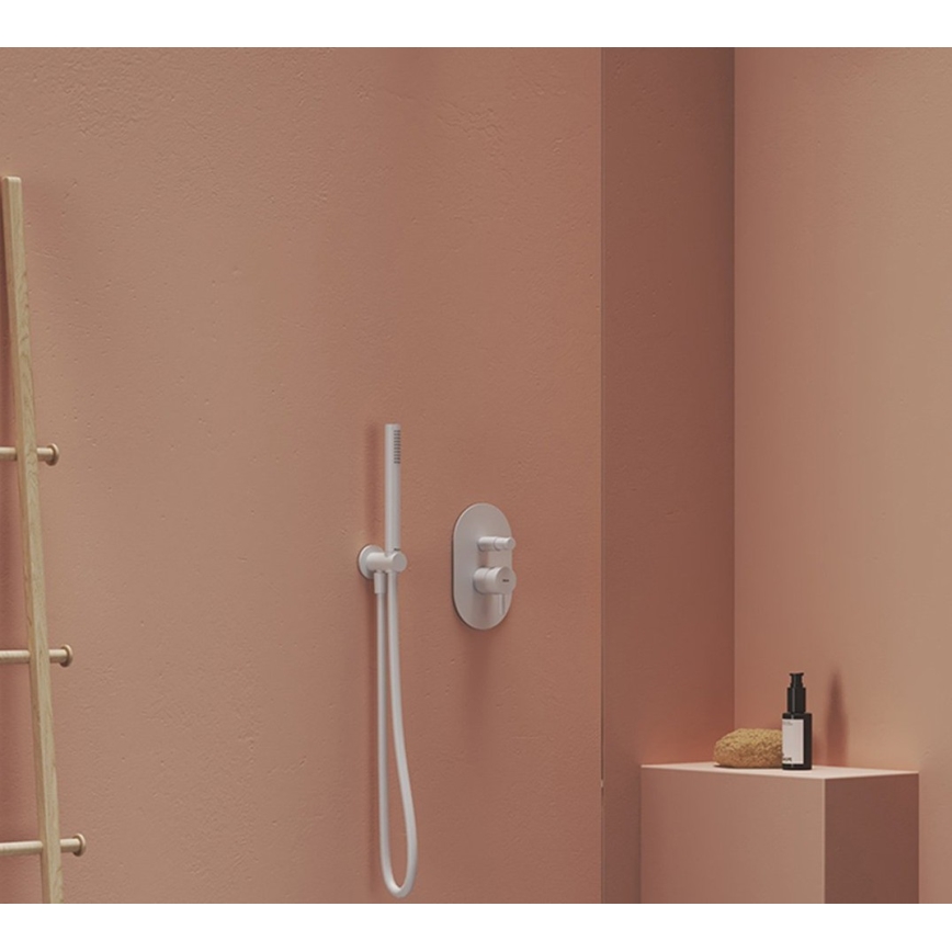 Ravak X07P682 - Handdouche mat wit