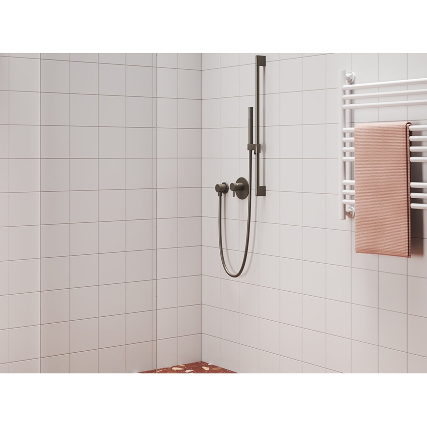 Ravak X07P694 - Handdouche geborsteld grafiet