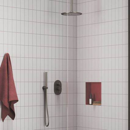 Ravak X07P694 - Handdouche geborsteld grafiet