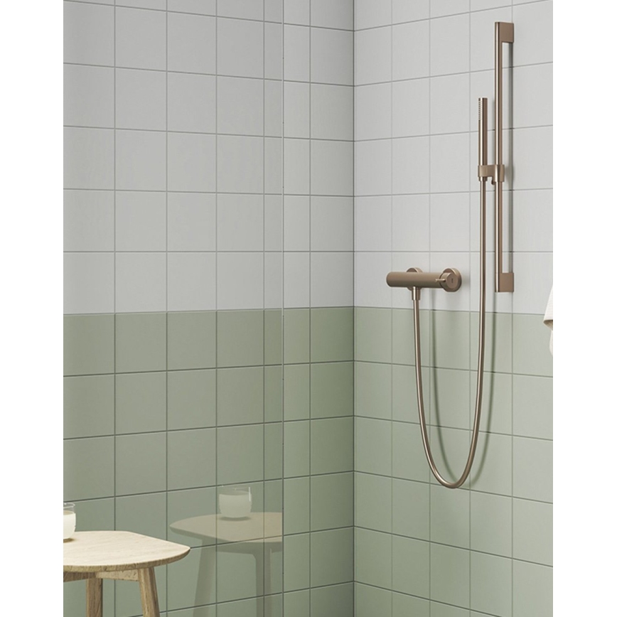 Ravak X07P715 - Douchestang 70 cm geborsteld roségoud