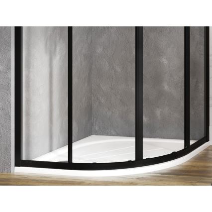 Ravak XA237701010 - Kwartronde douchebak ELIPSO 90x90 cm wit