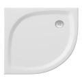 Ravak XA237711010B - Kwartcirkelvormige douchebak ELIPSO 90x90 cm wit
