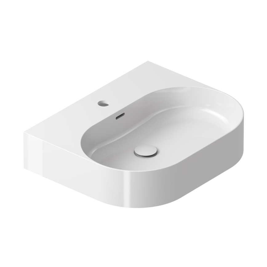 Ravak XJX01155004 - Opzetwastafel CERAMIC SLIM 55x45 cm keramiek/wit