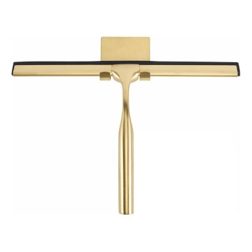 REA-72069 - Raamwisser voor glas met houder, geborsteld goud