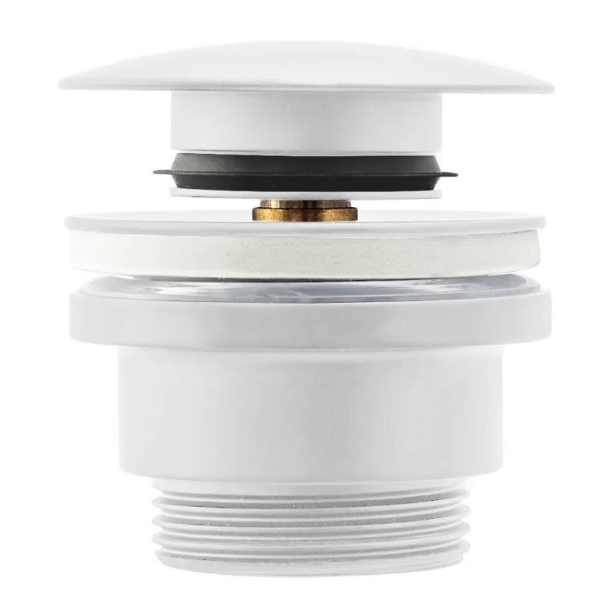 REA-A2361 - Wastafelafvoer CLICK-CLACK Ø 6,4 cm mat wit