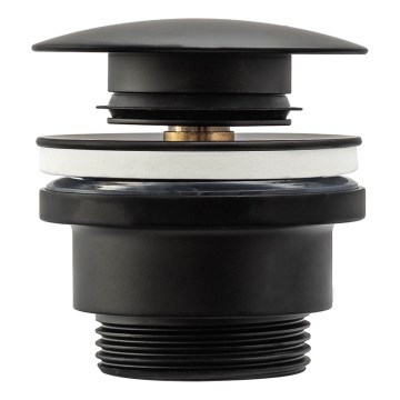 REA-A5216 - Wastafelafvoer CLICK-CLACK pr. 6,4 cm zwart