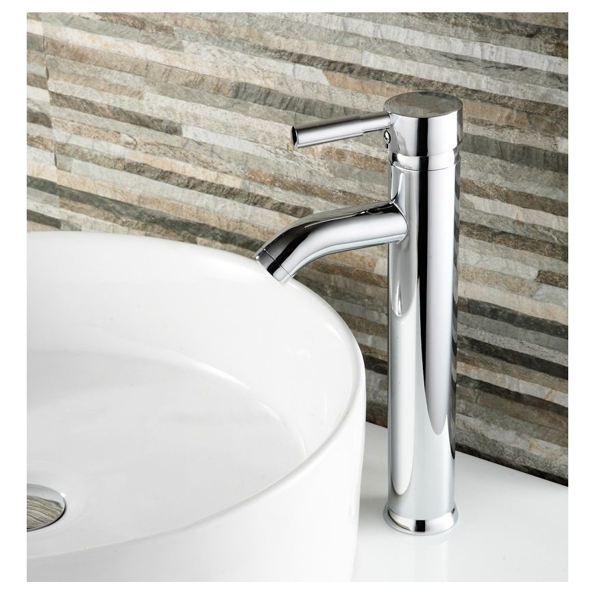 REA-B0027 - Wastafelmengkraan GRAF 30,5 cm glanzend chroom