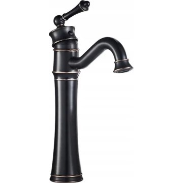 REA-B0227 - Wastafelkraan VINTAGE OLD RETRO 31 cm zwart