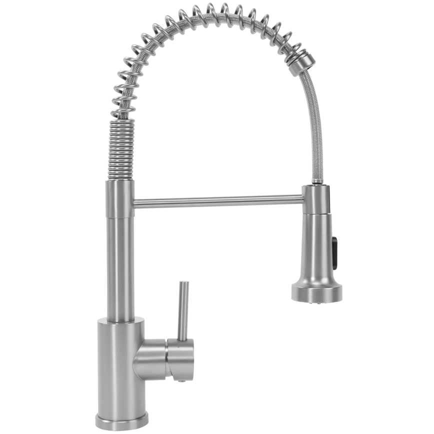 REA-B0417 - Keukenkraan met uittrekbare handdouche COLIN 42,5 cm nikkel