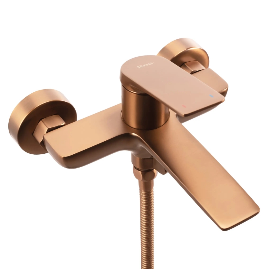 REA-B0492 - Badset AVALON geborsteld koper