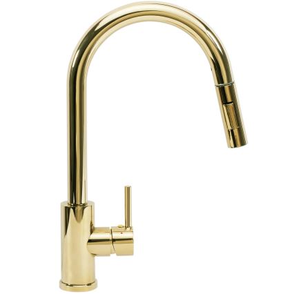 REA-B0669 - Keukenkraan met uittrekbare sproeikop FRESH 39,5 cm goud