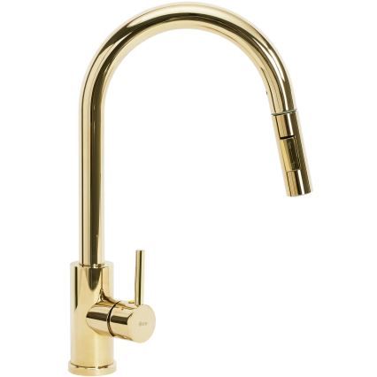 REA-B0669 - Keukenkraan met uittrekbare sproeikop FRESH 39,5 cm goud