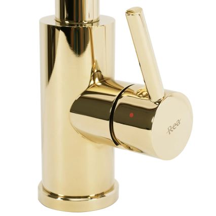 REA-B0669 - Keukenkraan met uittrekbare sproeikop FRESH 39,5 cm goud