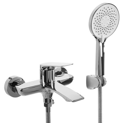 REA-B1156 - Badset AVALON glanzend chroom