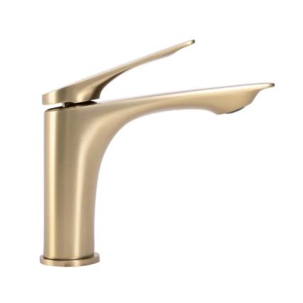 REA-B2703 - Wastafelkraan AVALON 16,5 cm geborsteld goud