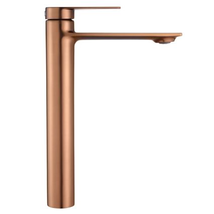 REA-B3002 - Wastafelmengkraan STORM 29,5 cm, geborsteld koper