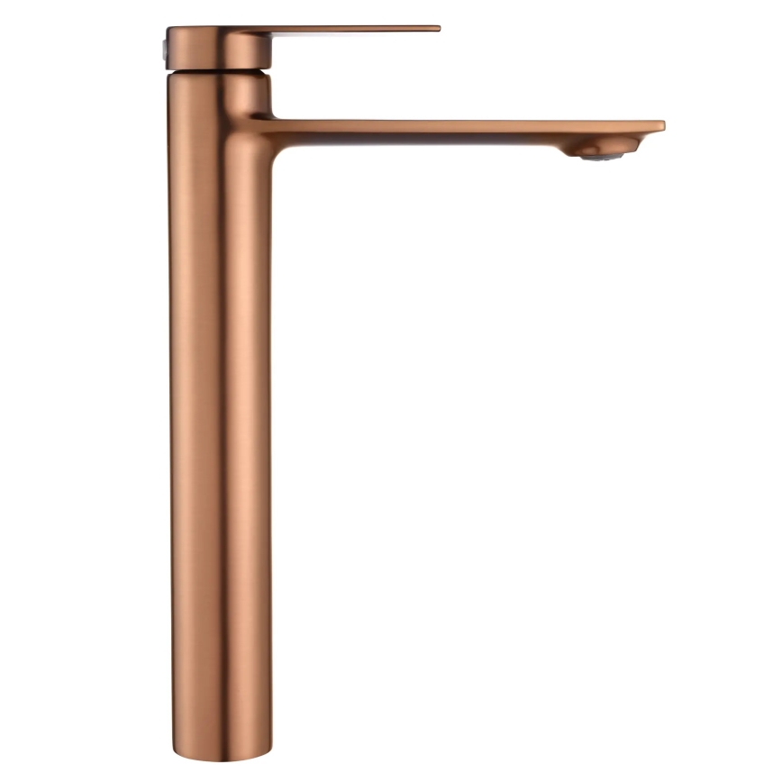 REA-B3002 - Wastafelmengkraan STORM 29,5 cm, geborsteld koper