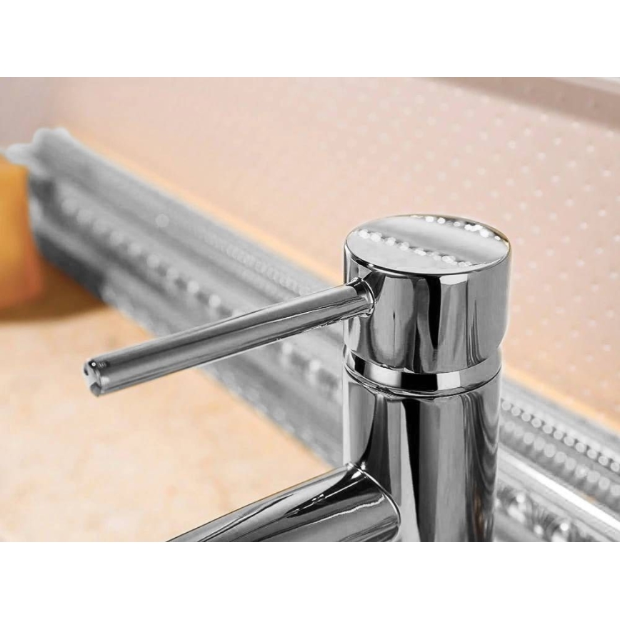 REA-B4101 - Wastafelmengkraan LUNGO 16,5 cm glanzend chroom