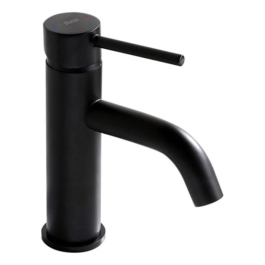 REA-B4102 - Wastafelkraan LUNGO 16,5 cm, zwart