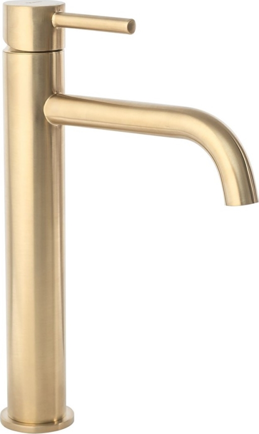 REA-B4526 - Wastafelkraan LUNGO 28 cm geborsteld goud