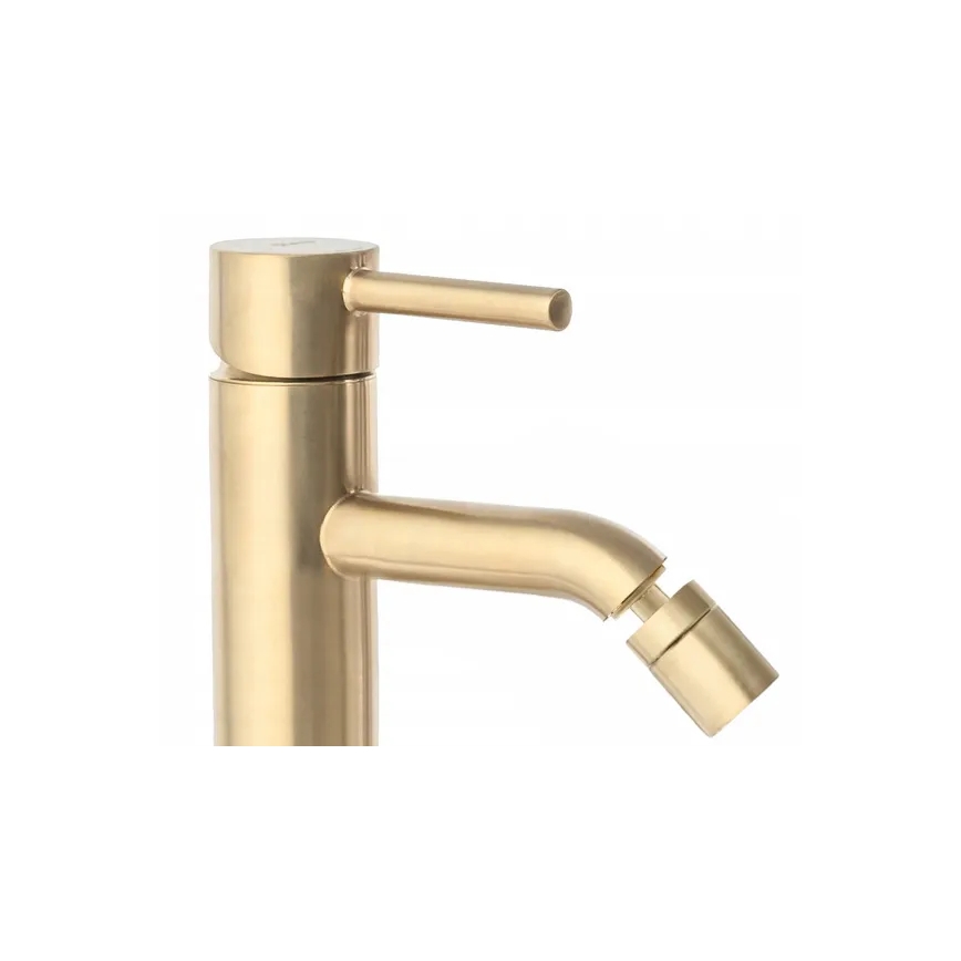 REA-B4702 - Bidetkraan LUNGO 17 cm, geborsteld goud
