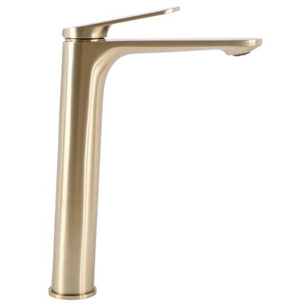 REA-B4895 - Wastafelkraan MARCO 27,5 cm geborsteld goud