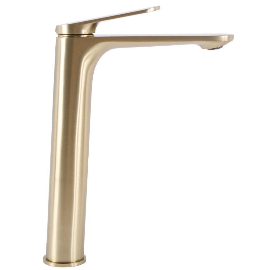 REA-B4895 - Wastafelkraan MARCO 27,5 cm geborsteld goud