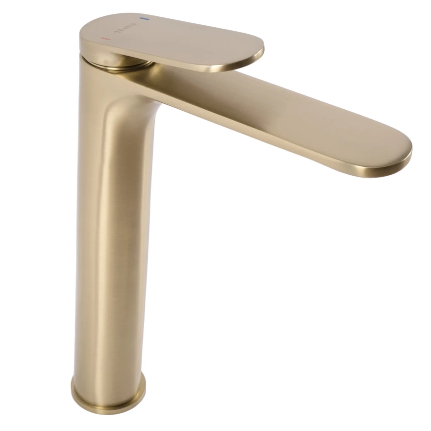REA-B4895 - Wastafelkraan MARCO 27,5 cm geborsteld goud