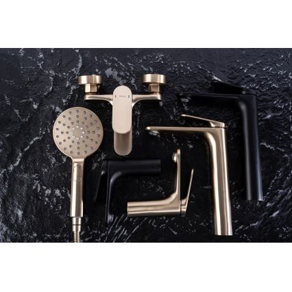 REA-B4896 - Wastafelkraan MARCO 27,5 cm zwart