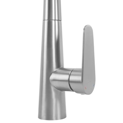 REA-B5314 - Keukenkraan met uittrekbare sproeikop ROSS 43 cm nikkel