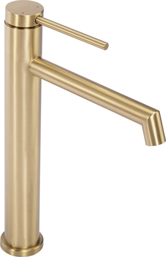 REA-B5319 - Wastafelkraan FOSS 29,5 cm geborsteld goud