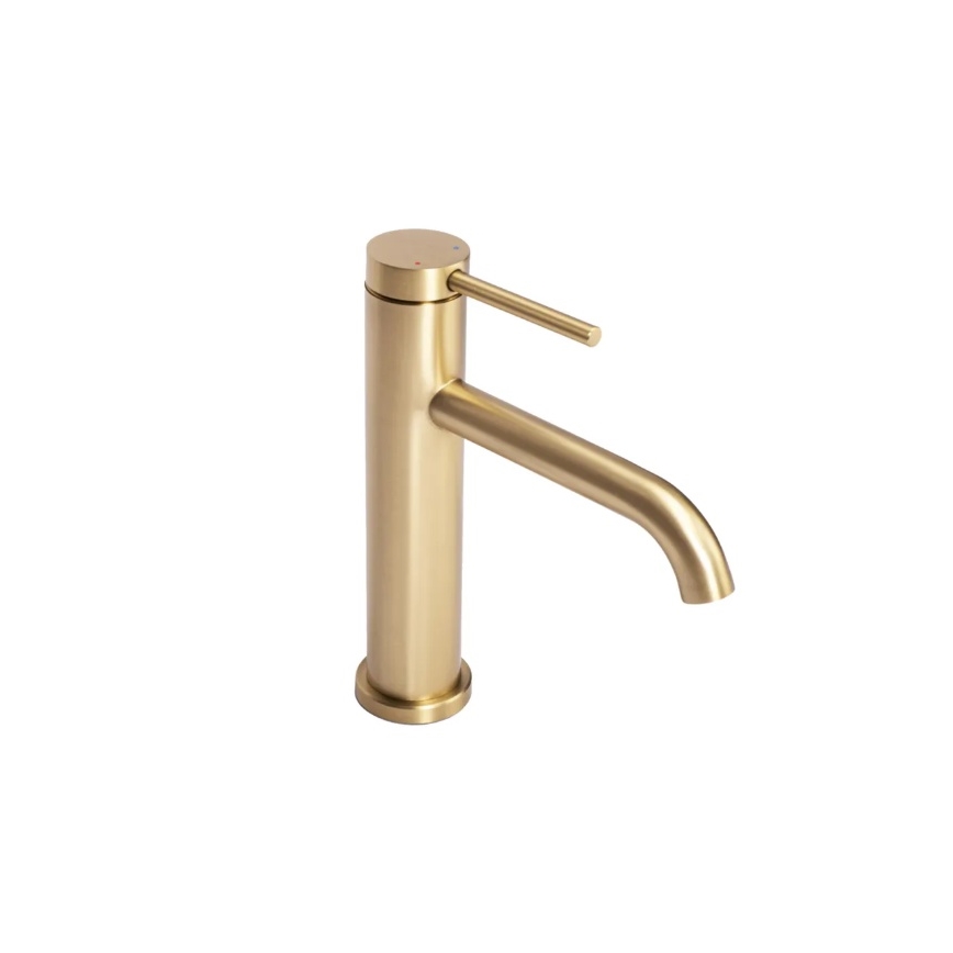 REA-B5323 - Wastafelkraan CLIF 20,5 cm, geborsteld goud