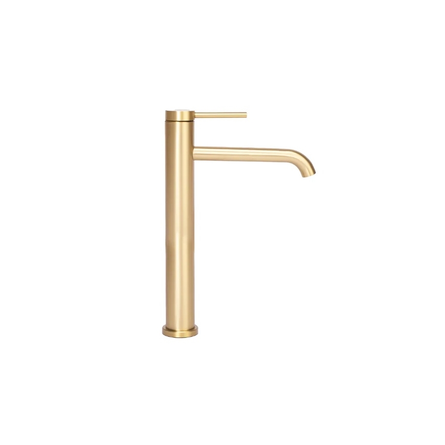 REA-B5329 - Wastafelkraan CLIF 29,5 cm geborsteld goud