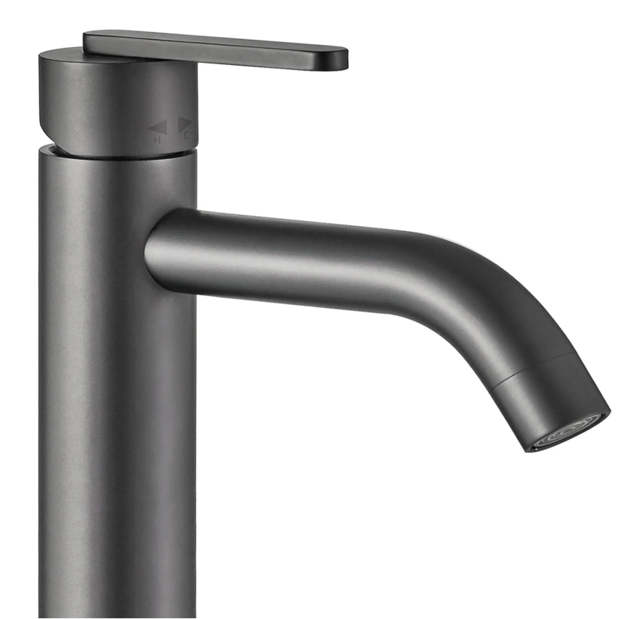 REA-B5511 - Wastafelmengkraan ONTARIO 30 cm titanium