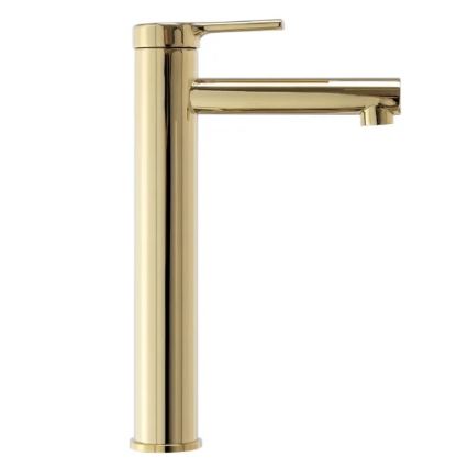 REA-B6215 - Wastafelkraan PIXEL 27,5 cm, goudkleurig