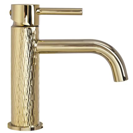 REA-B6322 - Wastafelmengkraan LUNGO ART 16,5 cm, goudkleurig